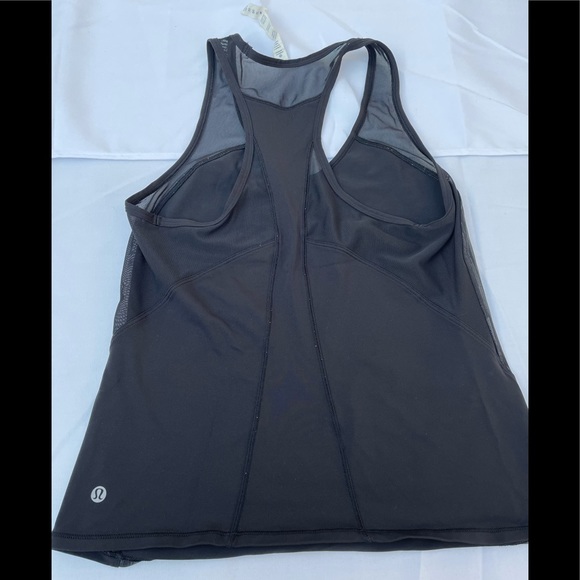 Lululemon Racerback Scratch Top Match Black Pattern 4 - Picture 5 of 8